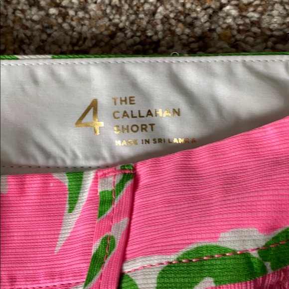 SOLD! SOLD! Lilly Pulitzer Callahan shorts - Picture 5 of 5